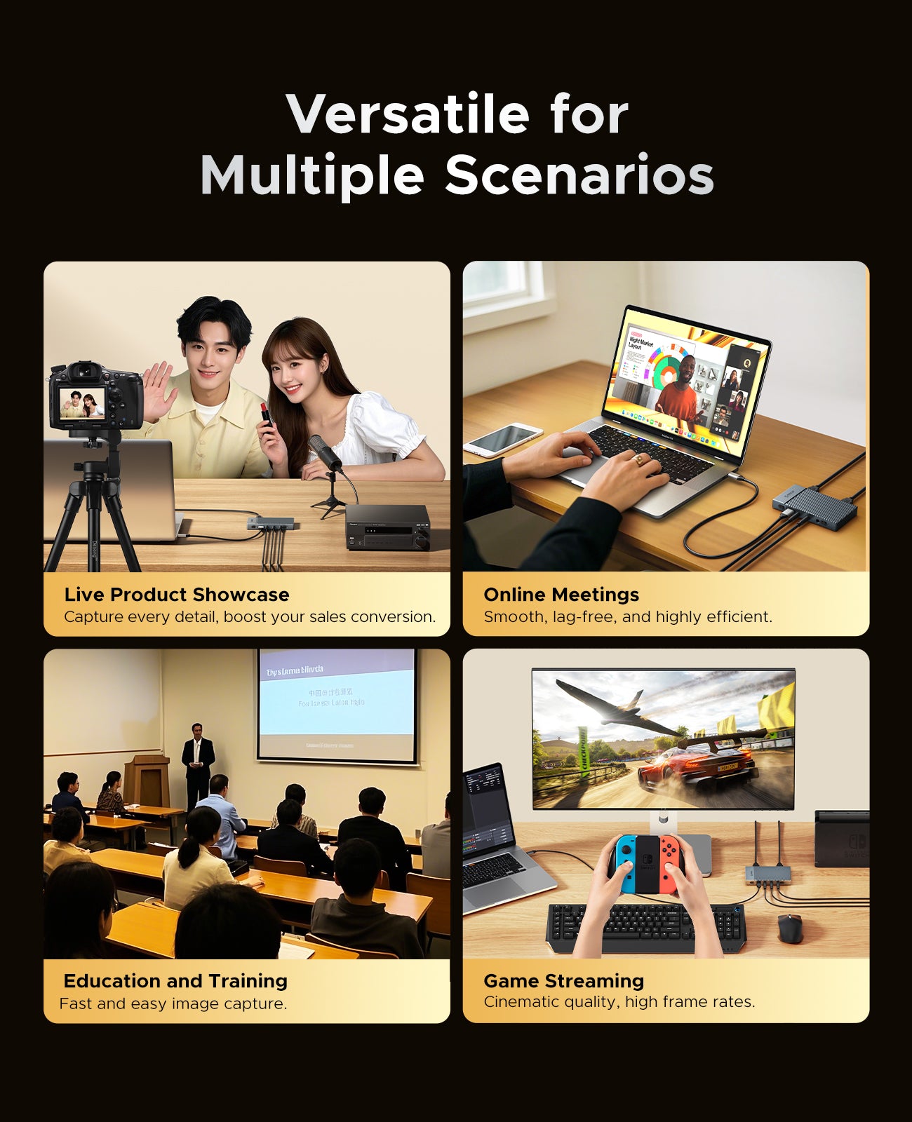 【新品】ORICO SharpVid 4K Capture Card IS6 ORICO SharpVid 4K60HZ Capture Card IS6