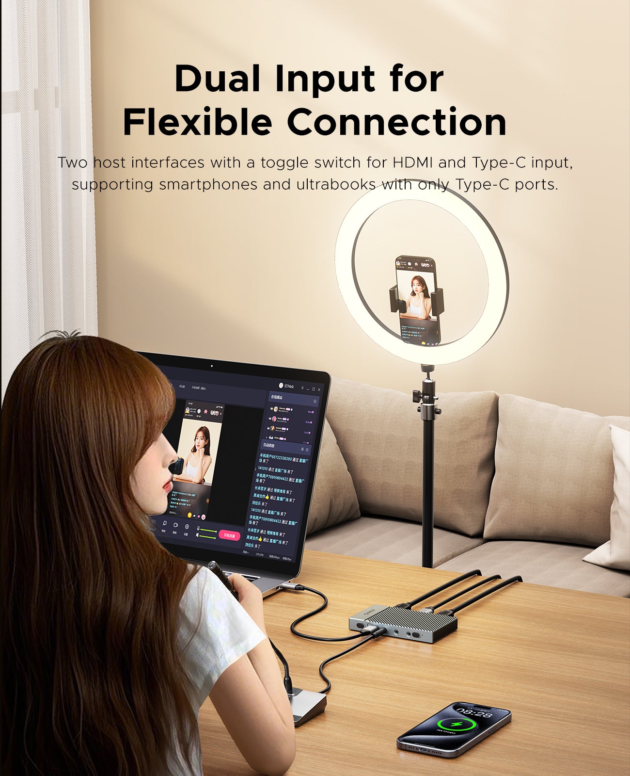 ORICO SharpVid 4K60HZ Capture Card IS6