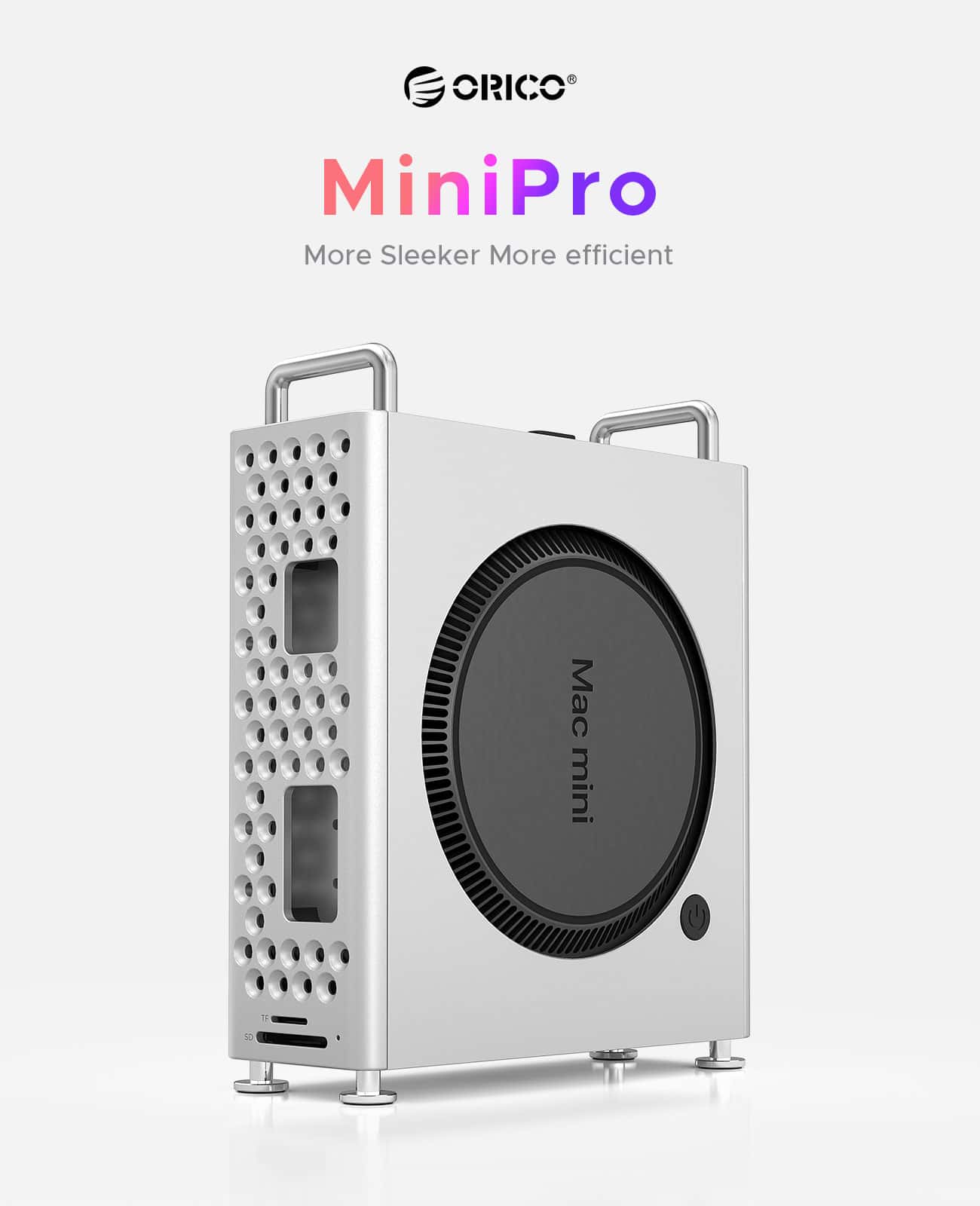 Mac mini 2024 Enclosure Custom Fit, Expandable SSD & High-Speed