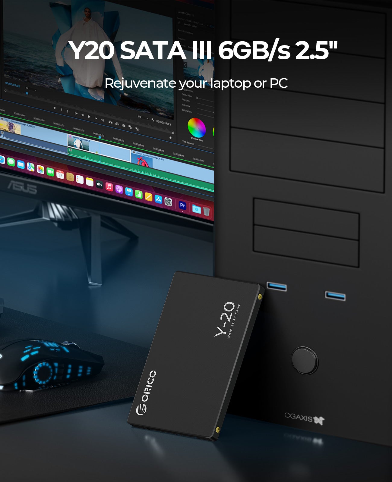 ORICO Y20 2.5 Inch SATA SSD - Fast & Reliable Storage